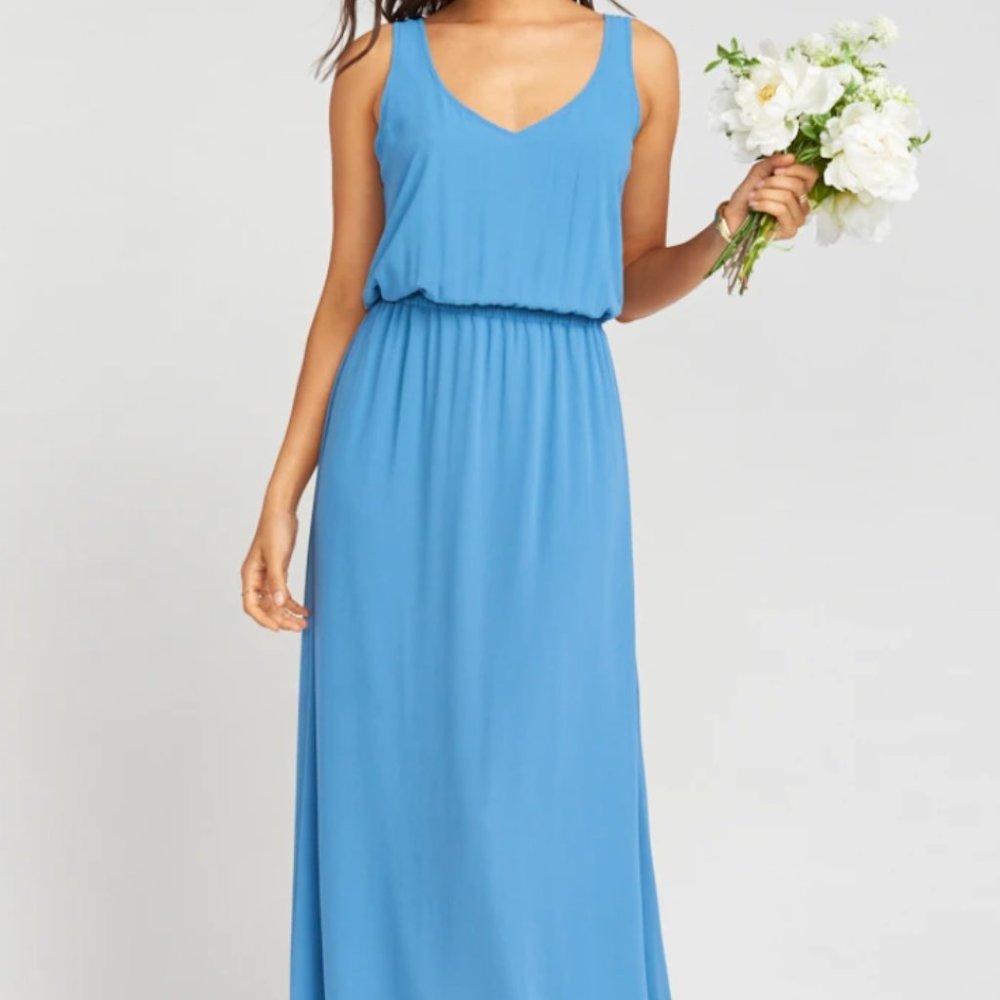 Show Me Your Mumu Kendall Maxi Coastal Blue
